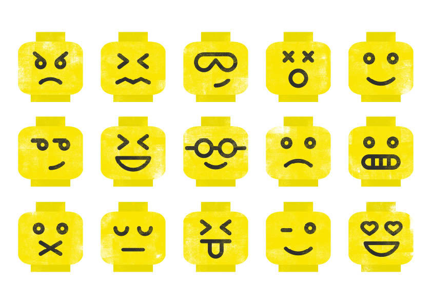 Lego Head Emojis