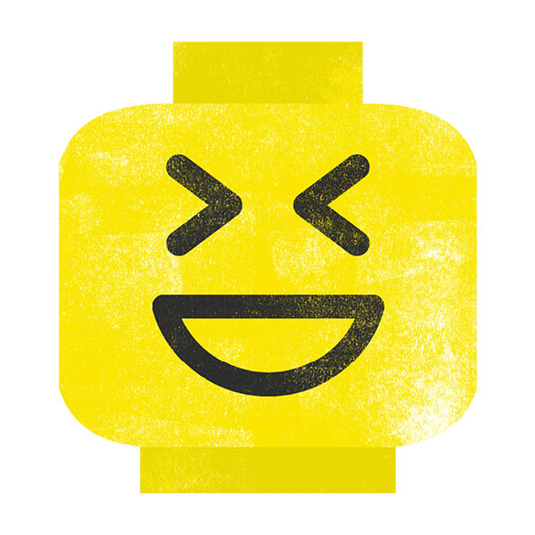 Lego Emoji Laugh