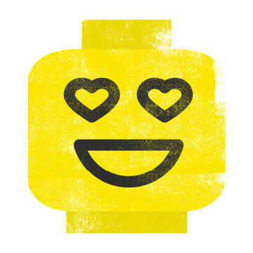 Lego Emoji Love