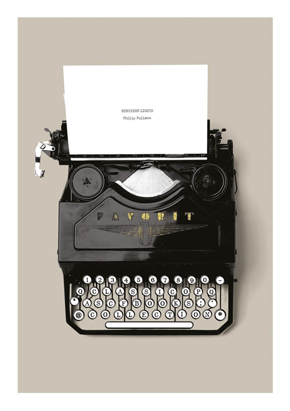 Typewriter Northern Lights